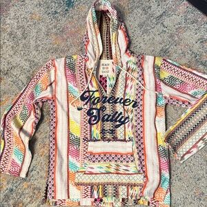 Beach By Exist Multicolor Hoodie XL Panama City Beach